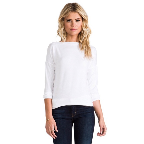 Vince Tops - 🆕NWT Vince Long Sleeve Boat Neck Tee XS